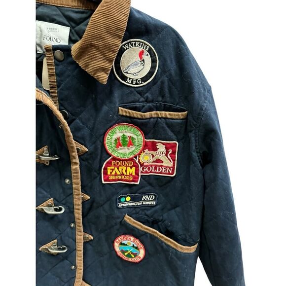 Free People Farmstead Patchwork Jacket Coat Size XS - Picture 6 of 6